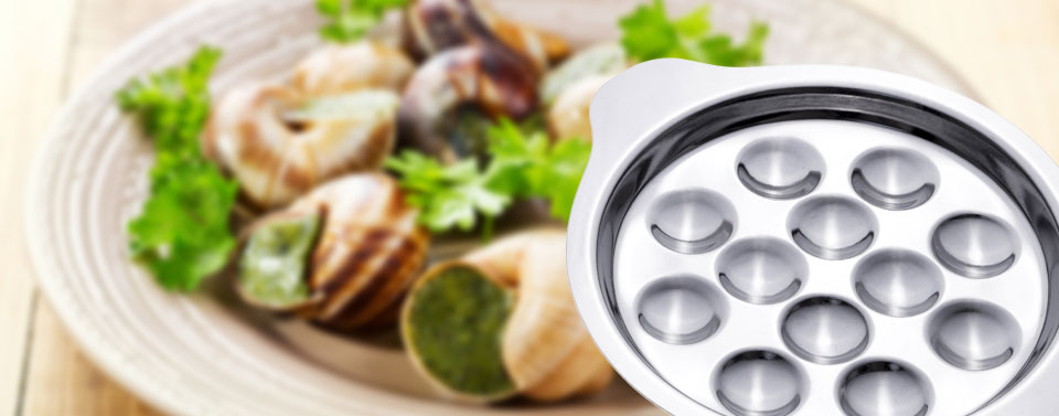 Escargot dish