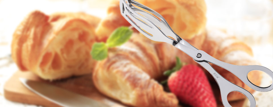 Croissant tongs